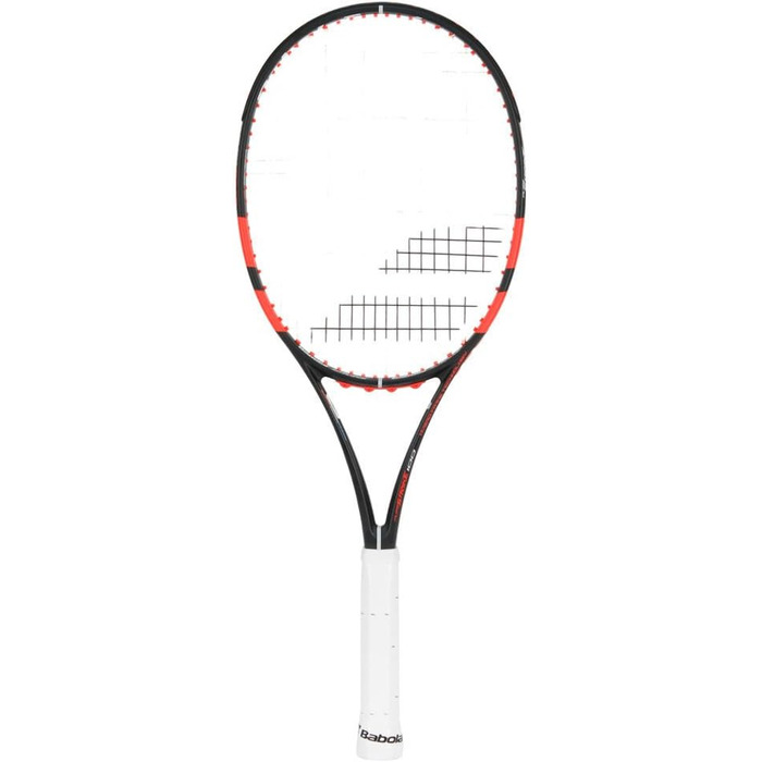 Ракетка Babolat Pure Strike 100 16/19 Неон Сірий/Червоний