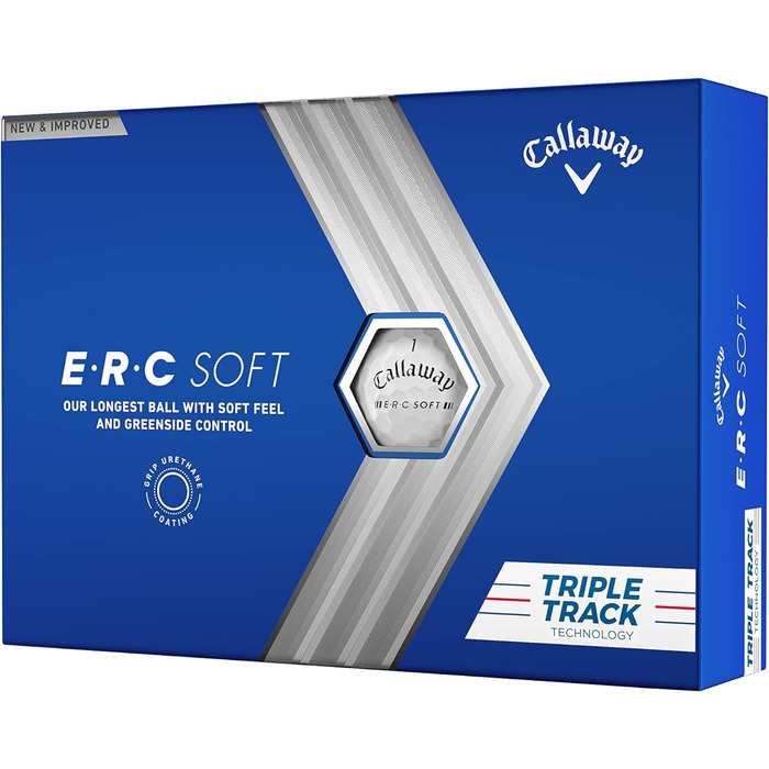 М'ячі для гольфу Callaway ERC 2023, м'які