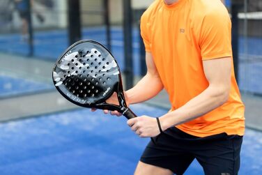 Ракетка VirtuFit Padel - Початківець/Просунутий - Чорно-Сірий