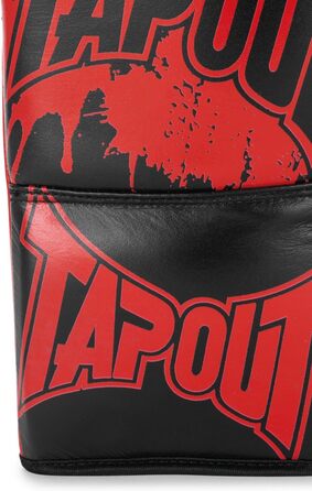 Боксерські рукавички Tapout Angelus чорні/червоні, 10 унцій, 1 пара