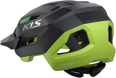 Шолом KELLYS SHARP KLS MTB 3D FIT COOLMAX In-Mold L/XL (зелений)