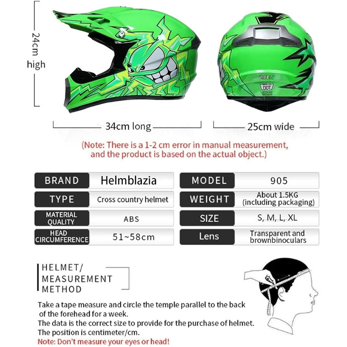 Дитячий мотокросовий шолом Fullface для MTB, чоловічий та жіночий інтегральний шолом для мотоциклів, Downhill, Enduro, ATV, крос- та оффроуд шолом
