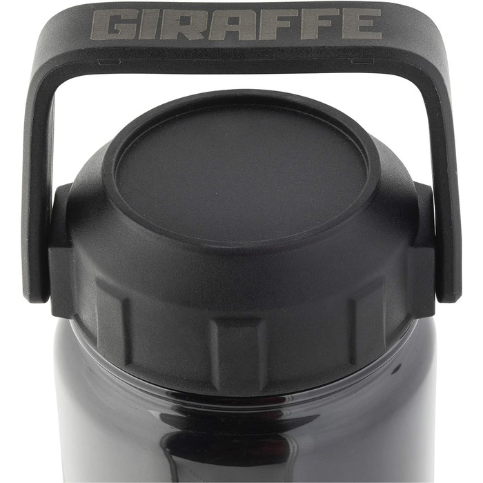 Термобутилка з нержавіючої сталі Giraffe 750 мл з ізольованою та прямою кришкою для пиття, темно-сірий