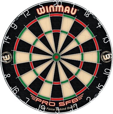 Дошка для дартсу WINMAU Pro SFB багатокольорова щетина