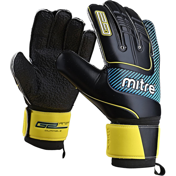 Воротарські рукавички Mitre Anza G2, зносостійкі