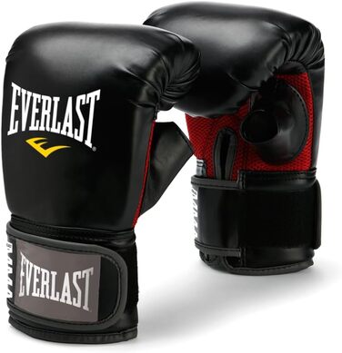 Рукавички для змішаних єдиноборств Everlast, чорні, L-XL