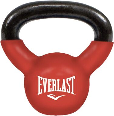 Гантель вінілова Everlast 15,9 кг червона