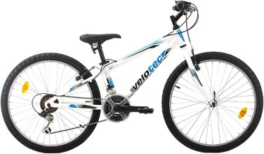 Швидкісний 24 MTB 18- для дітей від 130 см (White Blue)