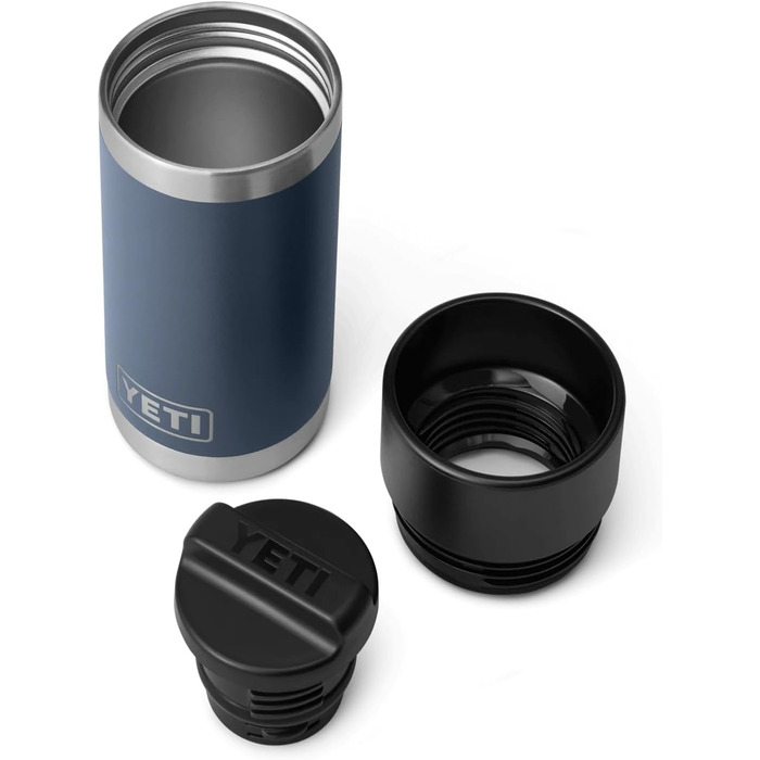 Термос-бутилка YETI Rambler Hotshot, вакуумна, нержавіюча сталь, з кришкою Hotshot, 354 мл, колір вугільний