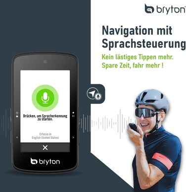 Велокомп'ютер Bryton Rider 750SE, GPS, 2,8