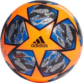 Футбольний м'яч adidas Equipment Finale OMB, розмір 5, помаранчево-синій, ігровий