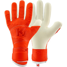 Воротарські рукавички KEEPERsport Varan8 Pro NC без захисту пальців для дорослих, футбольні рукавички унісекс, 4 мм латекс Grip, з фіксуючою застібкою, різні розміри