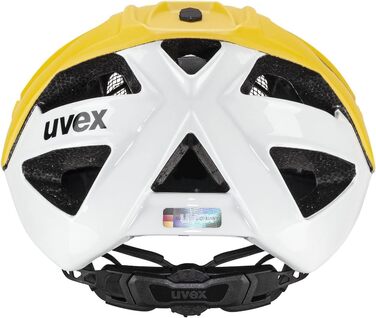 Шолом Uvex Quatro CC All Mountain Enduro MTB матовий жовтий 2024 52-57 см