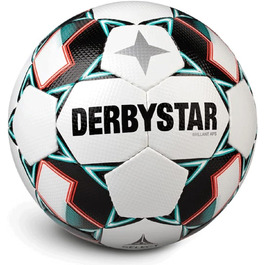 Футбольний м'яч Derbystar Brillant APS V20, білий/зелений/чорний, професійний