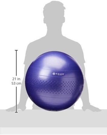 Набір м'ячів Gaiam Total Body Balance 65 см зелений