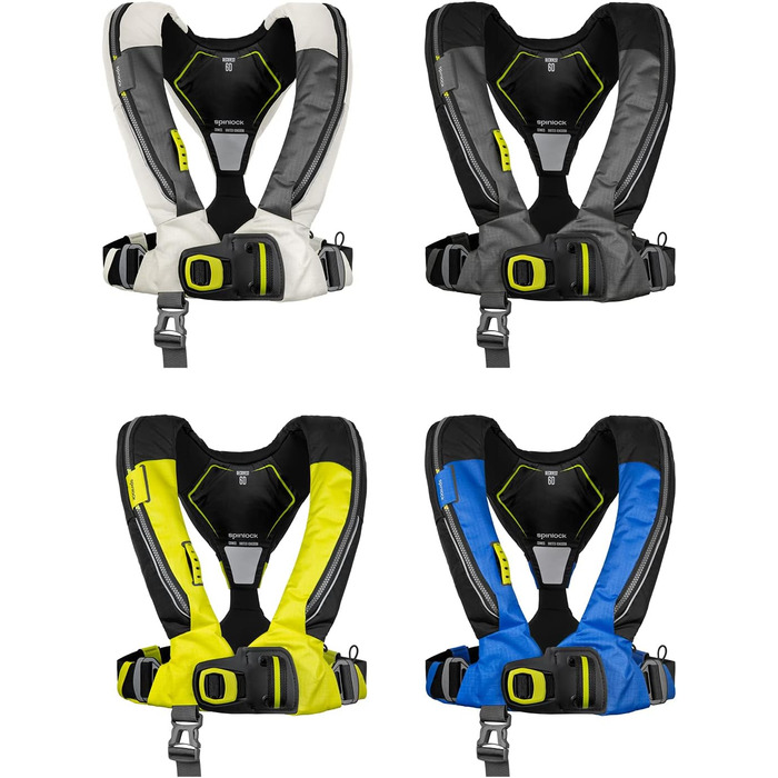 Жилет рятувальний Spinlock Deckvest 6D 170N з HRS - білий