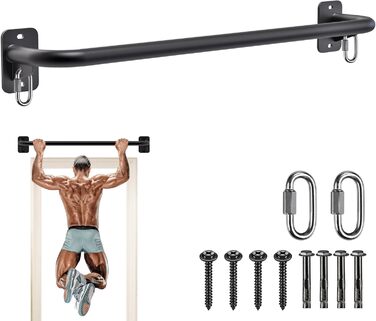 Дверна рама SELEWARE Pull-Up Bar, тренажер з резистивною стрічкою, 440 фунтів