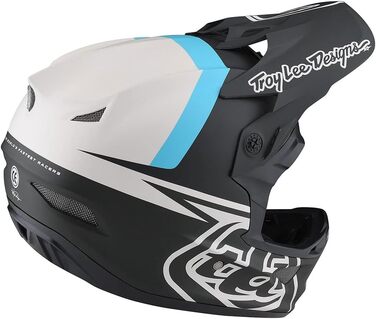 Шолом Troy Lee Designs D3 Fiberlite Slant Зелений M (56-57см)