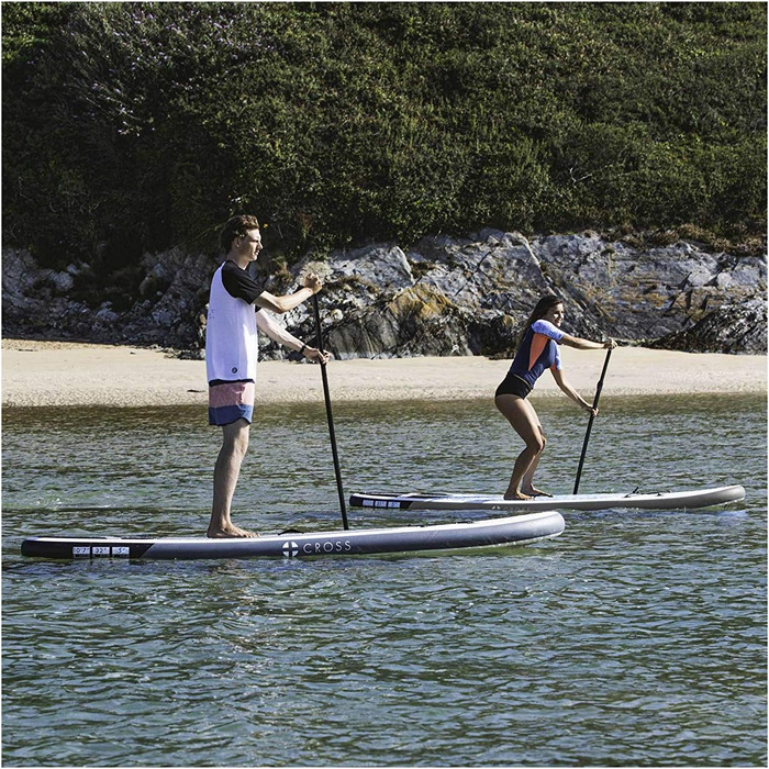 Надувна SUP-дошка GUL Cross 10'7 для веслування стоячи, універсальна, стійка та легка у використанні, комплект для дорослих