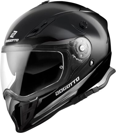 Шолом для ендуро Bogotto V331 XS чорний, мотошолом