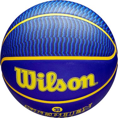 Баскетбол на відкритому повітрі WILSON NBA Player Icon розмір 17,8-74,9 см та міні розмір 7 Стівен Каррі