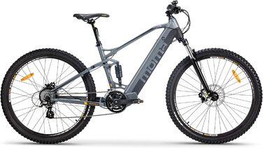 Електровелосипед EMTB-29', повна підвіска, SHIMANO 24-шв., гідр. гальма, акум. 48 В