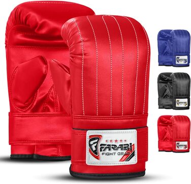 Боксерські кросівки MMA Handshoes Boxack (червоний, XL)