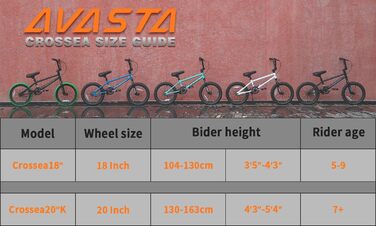 Велосипед AVASTA Freestyle BMX 20'' для дітей від 5 років