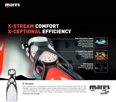 Ласти Mares X-Stream BN жовті унісекс XS дорослі