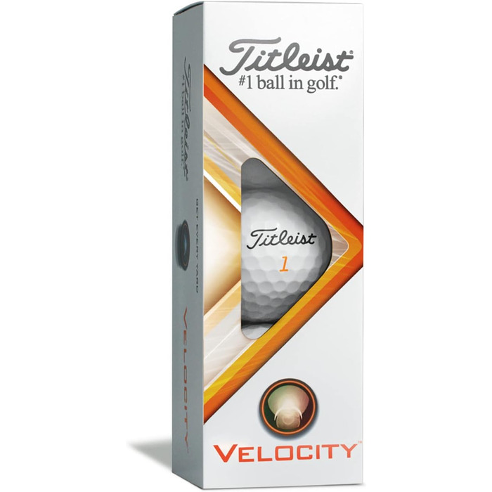 М'яч Titleist Velocity, білий