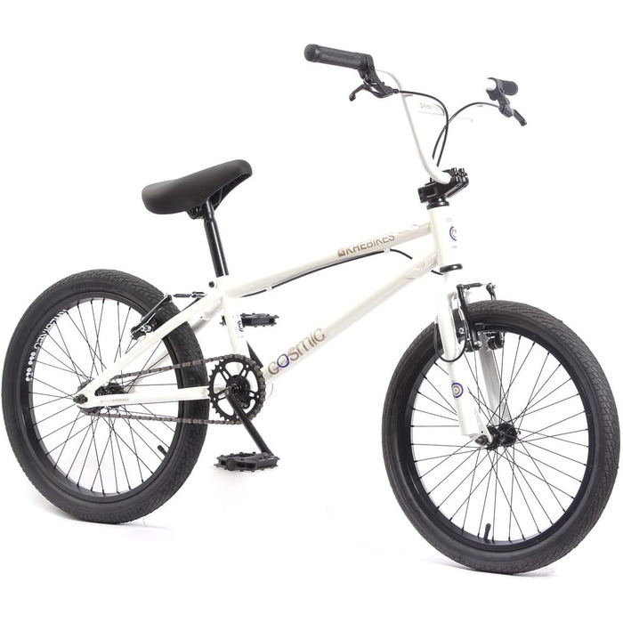 Дитячий велосипед KHE BMX Cosmic White Білий 20 дюймів з ротором Afix всього 11,1 кг