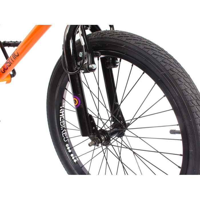 Дитячий велосипед KHE BMX Cosmic ORANGE червоний 20 дюймів з ротором Affix всього 11,1 кг