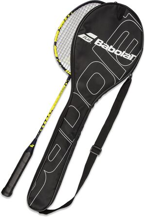 Ракетка для бадмінтону Babolat Power Light універсальна жовта з сумкою