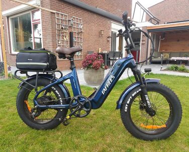 Карбонова рама, 20" електровелосипед 60 Нм, навантаження 150 кг, 20 Master Ebike"