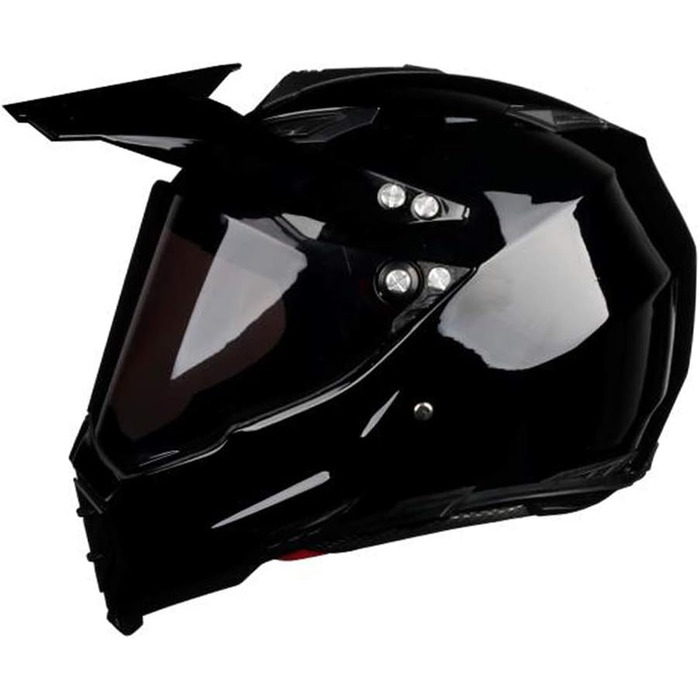 Мотокросовий шолом Woljay для мотоциклів, велосипедів та ATV, XL, чорний глянцевий