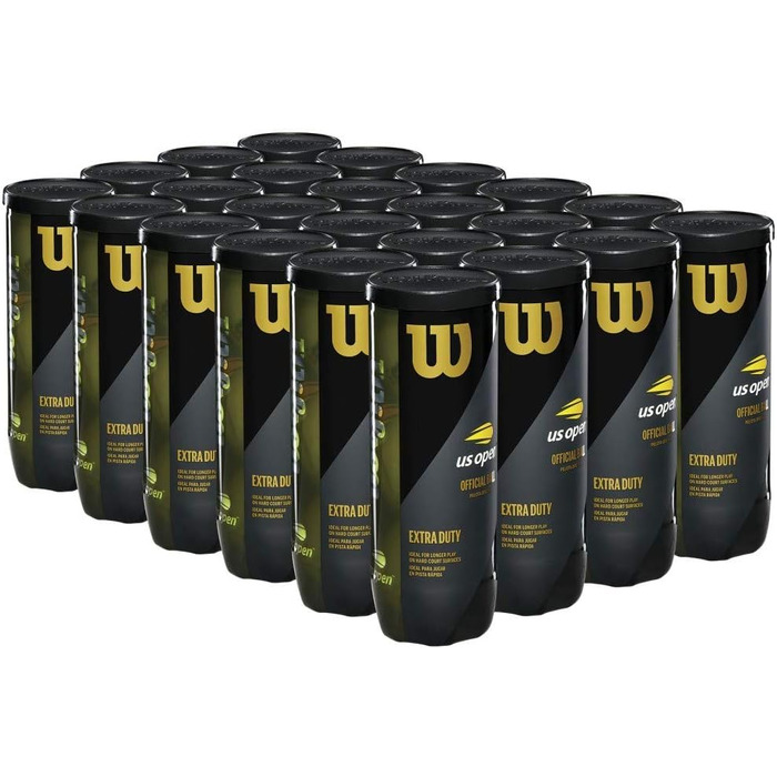 Тенісні м'ячі Wilson US Open Extra Duty, 24 шт, оригінал