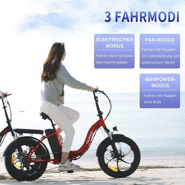 Електровелосипед Fafrees F20 Fatbike 36В 16Ач 20