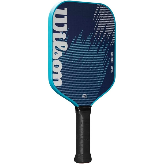 Весло для піклболу WILSON Fierce Series, 13 мм, розмір ручки 6,4 см Fierce Max Blue