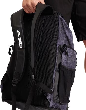 Рюкзак ARENA Unisex Spiky III Team Backpack 45 Allover для басейнів (45л, камуфляж Kikko)