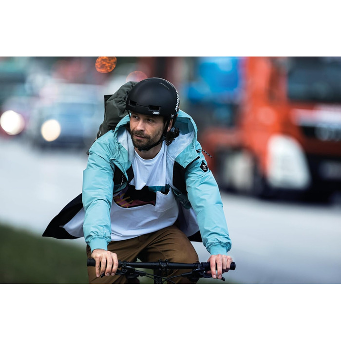 ABUS Stadthelm Skurb – міцний велосипедний шолом для міста, скейтборду, BMX, лонгборду