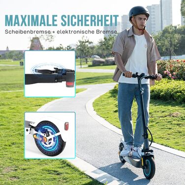 Вт 23-40 км складний ABE APP чорний 85F/EV10K PRO E-Scooter 400