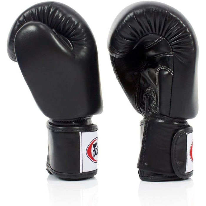 Рукавички Fairtex BGV19 Deluxe 14 унцій облягаючі Чорний