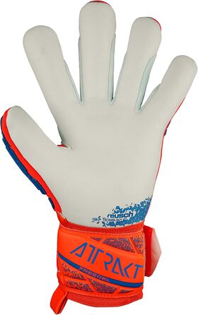 Рукавички Reusch Attrakt Freegel Silver унісекс (7.5, оранжево-синій)