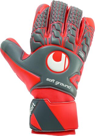 Рукавички Uhlsport (розмір 5.5, темно-сірий/флуоротовий/білий)