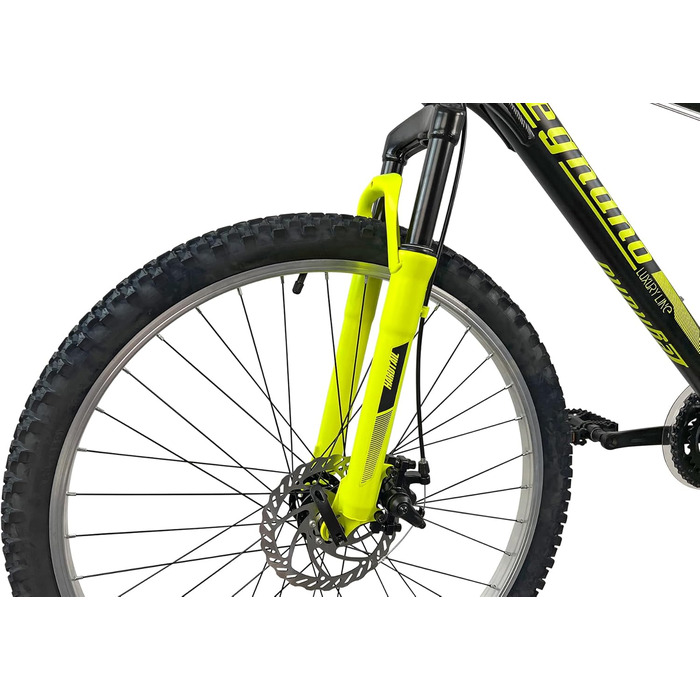 Чоловічий MTB Legnano 26 чорний/жовтий матовий, 46