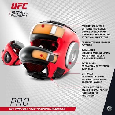 Захист голови UFC Pro Full Face Size L