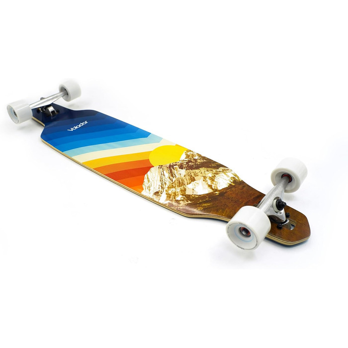 Longboard VOLADOR Freeride Cruiser, кленовий дек, дроп тру, повний комплект (Spektrum)