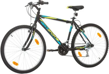 Чоловічий велосипед Mountain Bike Hardtail Active 26 дюймів (синьо-зелений, XL)