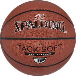 М'який баскетбольний м'яч Spalding Tack-Soft для приміщень та активного відпочинку Версія 2022 Середній розмір 6, 28.5'