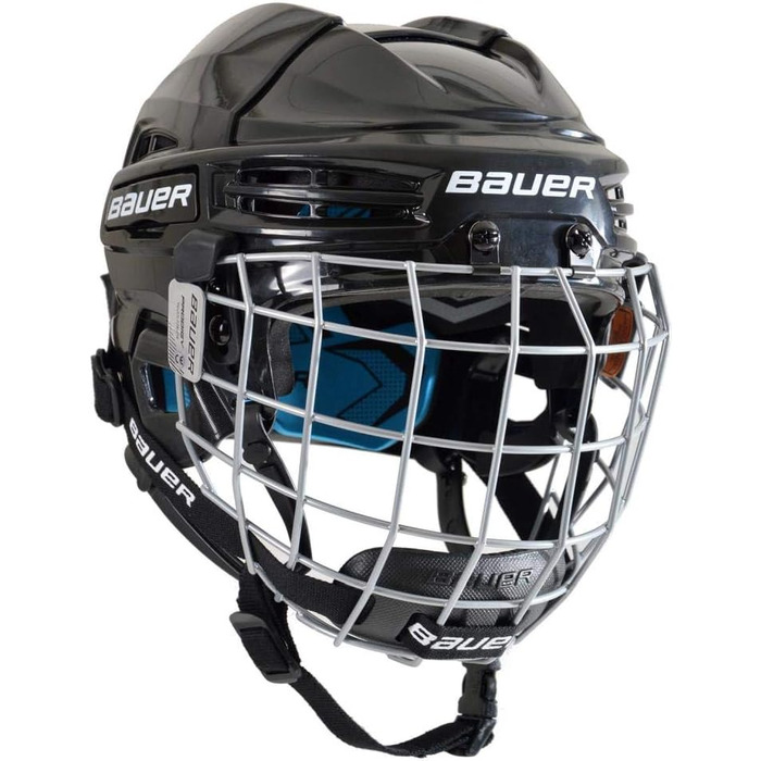 Шолом хокейний дитячий Bauer PRODIGY із решіткою, чорний, One Size